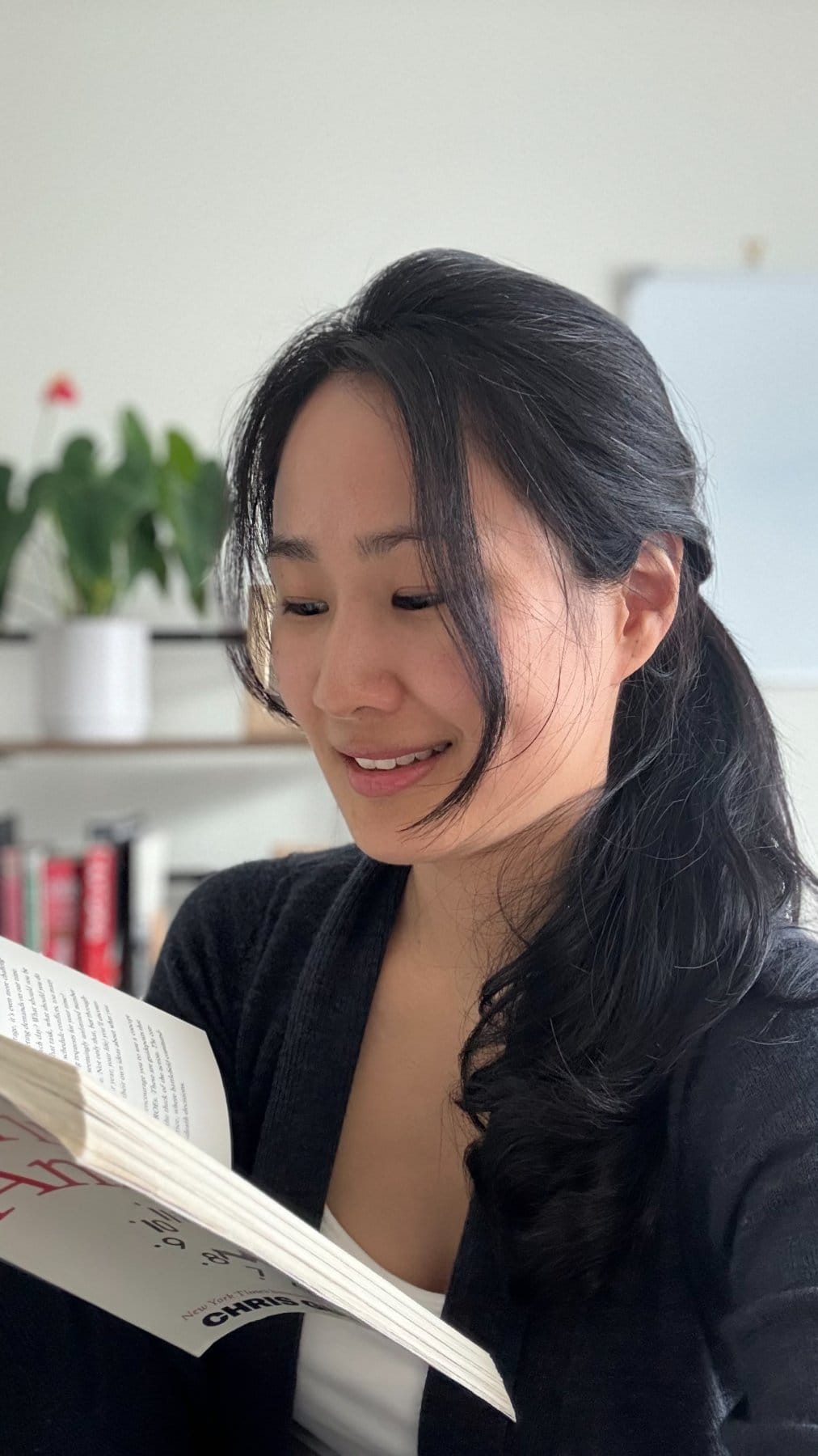 Esther reading